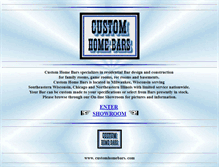 Tablet Screenshot of customhomebars.com